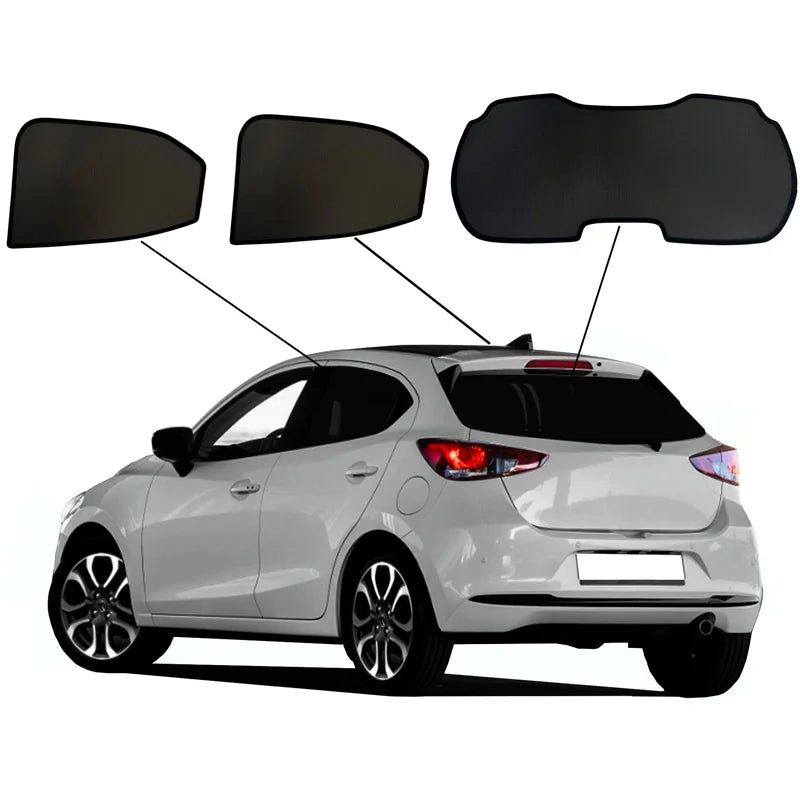 SunClip Zicht- & Zonwering passend voor Toyota Yaris (P21) 2020-