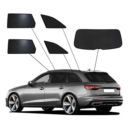 SunClip Zicht- & Zonwering passend voor Audi A4 (B8) Avant 2015-2024