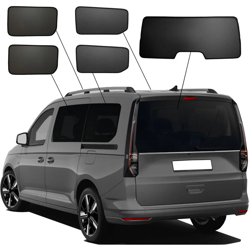 SunClip Zicht- & Zonwering passend voor Ford Grand Tourneo Connect 2022-